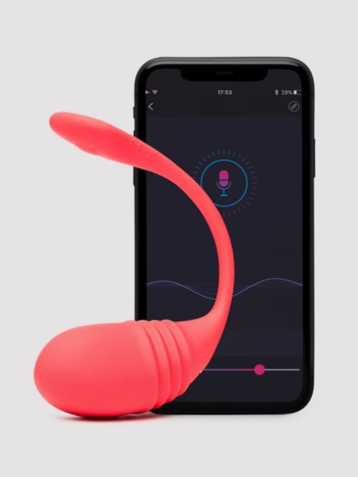 Lovense Vulse App Controlled Thrusting & Vibrating Love Egg